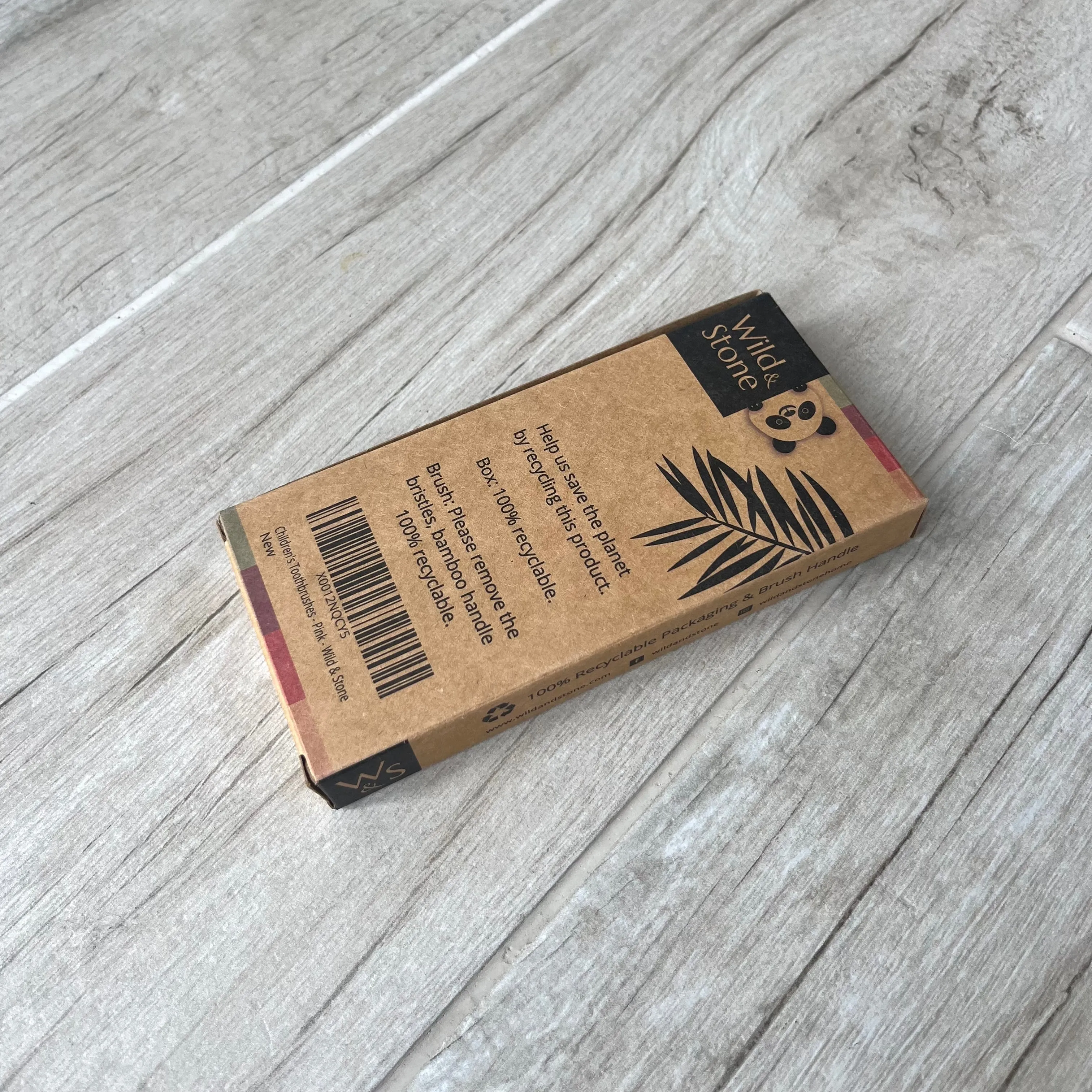 Childrens Bamboo Toothbrush 4 Pack