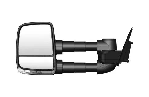 Clearview Next Gen Towing Mirrors for Mitsubishi Pajero Sport - Exceed & GSR Variants - Nov 2009