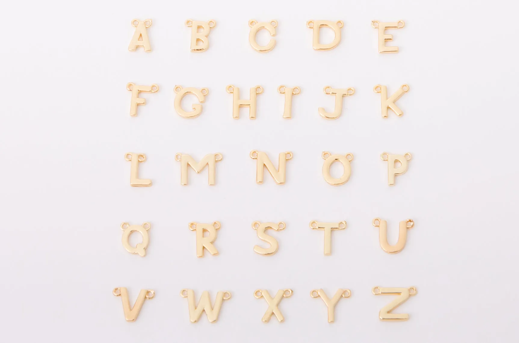 Connected Letter Charm