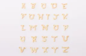Connected Letter Charm
