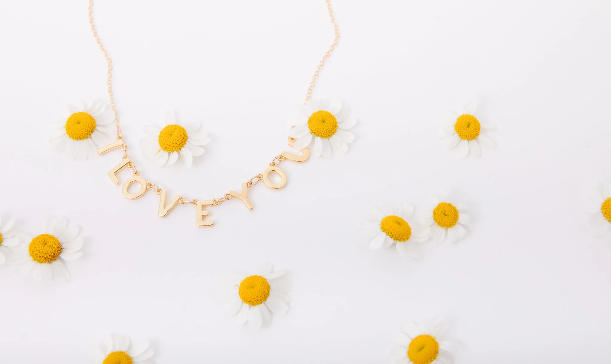 Connected Letter Necklace