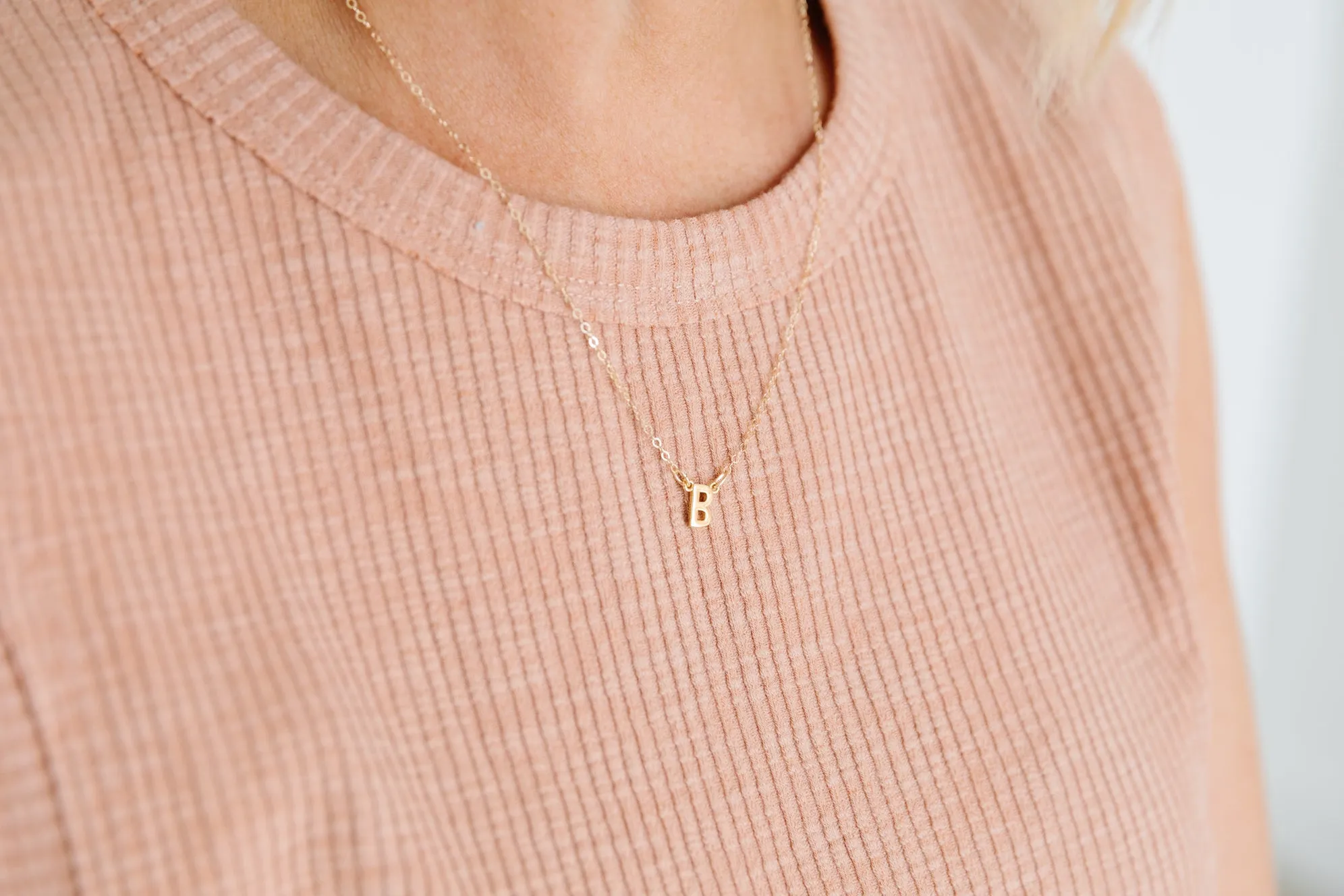 Connected Letter Necklace