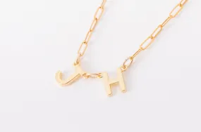 Connected Letter Necklace