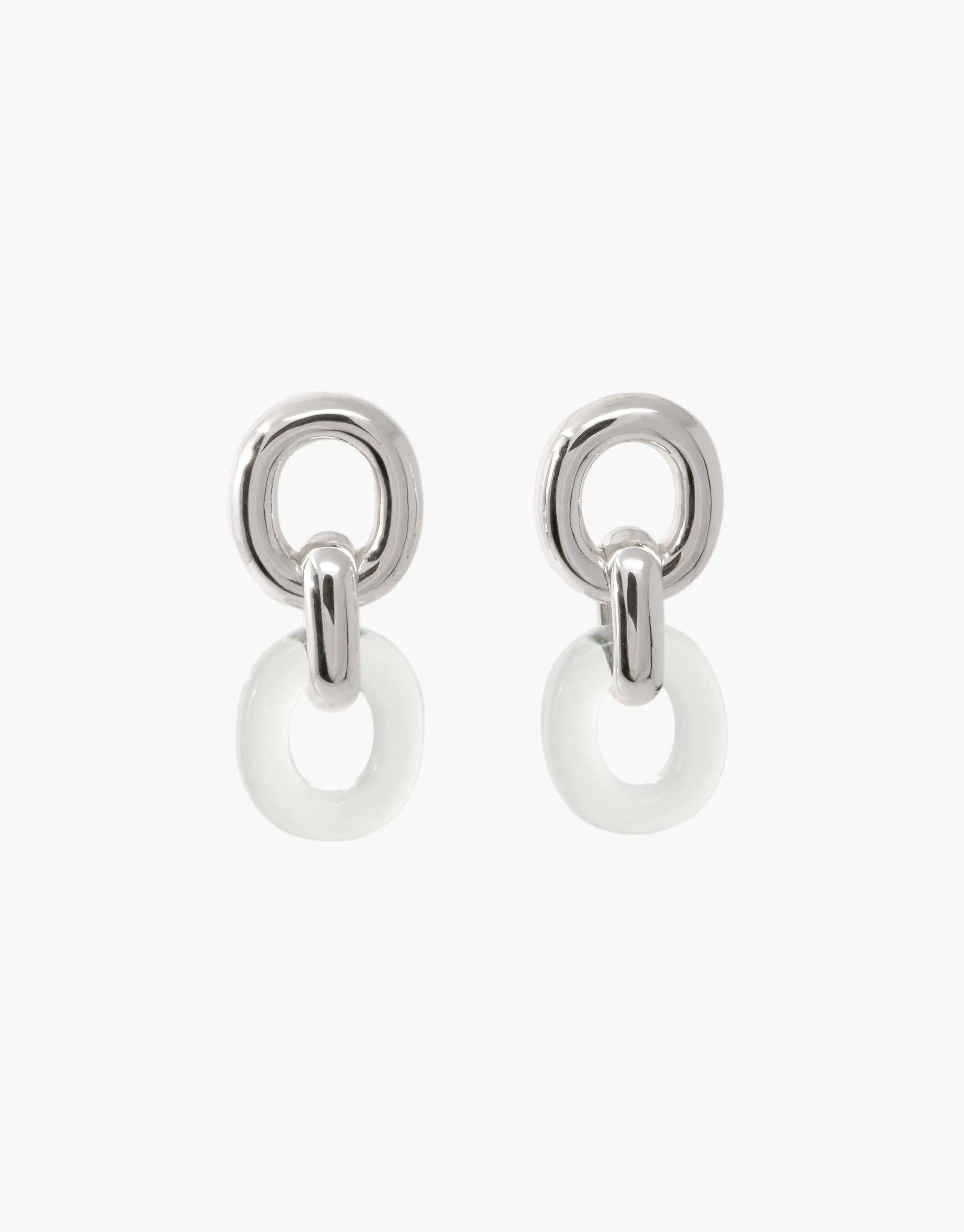 Connected Loop Earrings