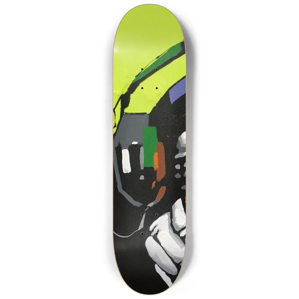 DJ Monkey Skateboard Wall Art