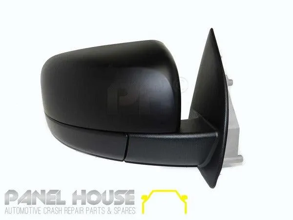 Door Mirrors PAIR Black Electric fits Ford Ranger PX Ute 2011-2015
