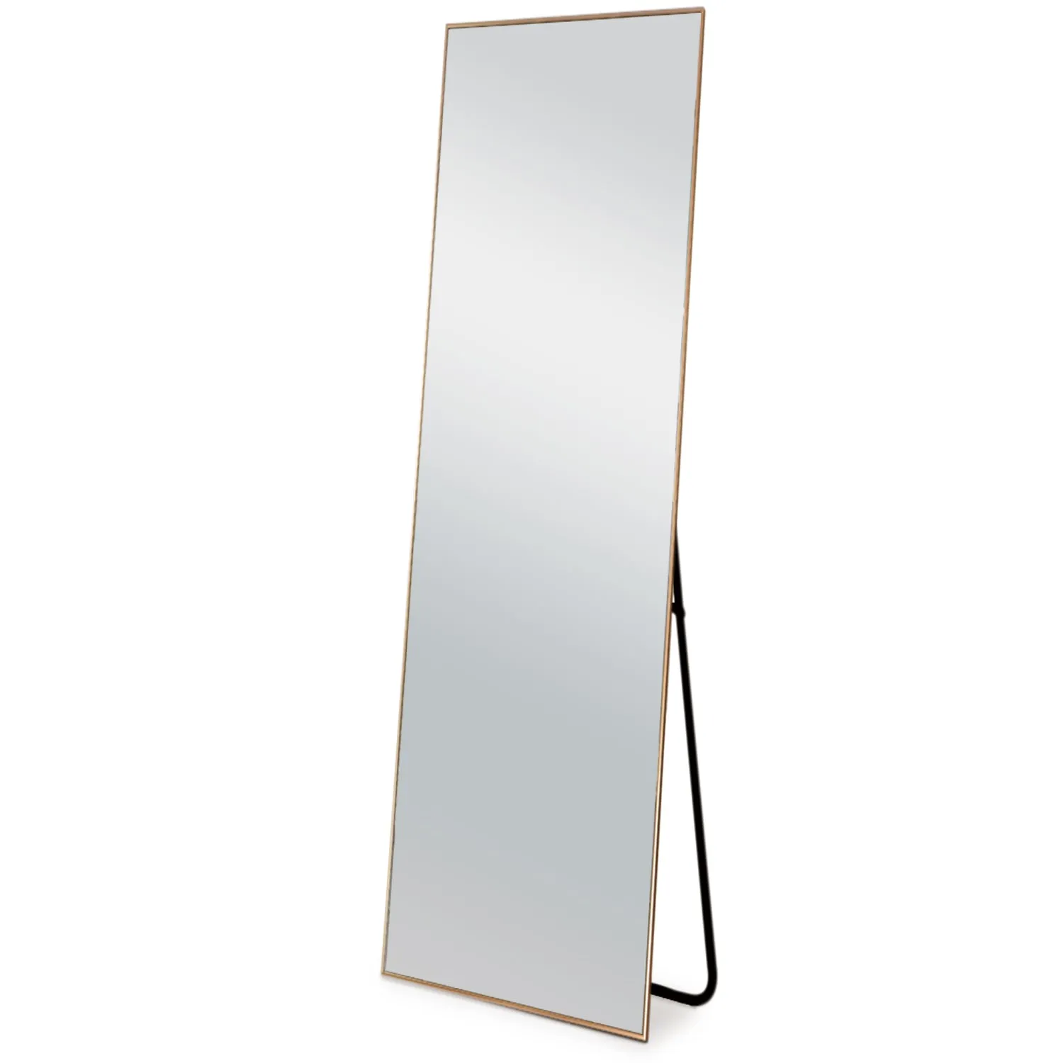 Doris 65"x22" Classic Framed Bedroom Full Length Wall Mirror