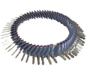 Double-Sided Cut Key | Bauer | RV701-760 Complete Set