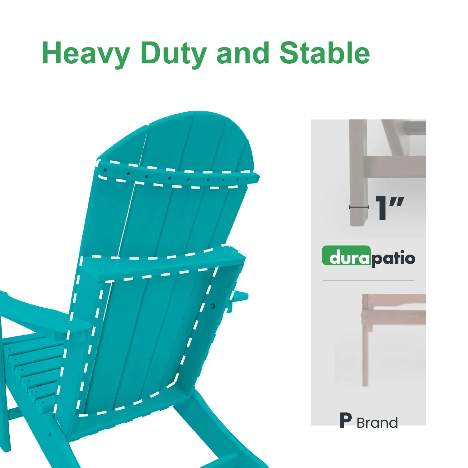 Durapatio Heavyduty patio furniture 4 set