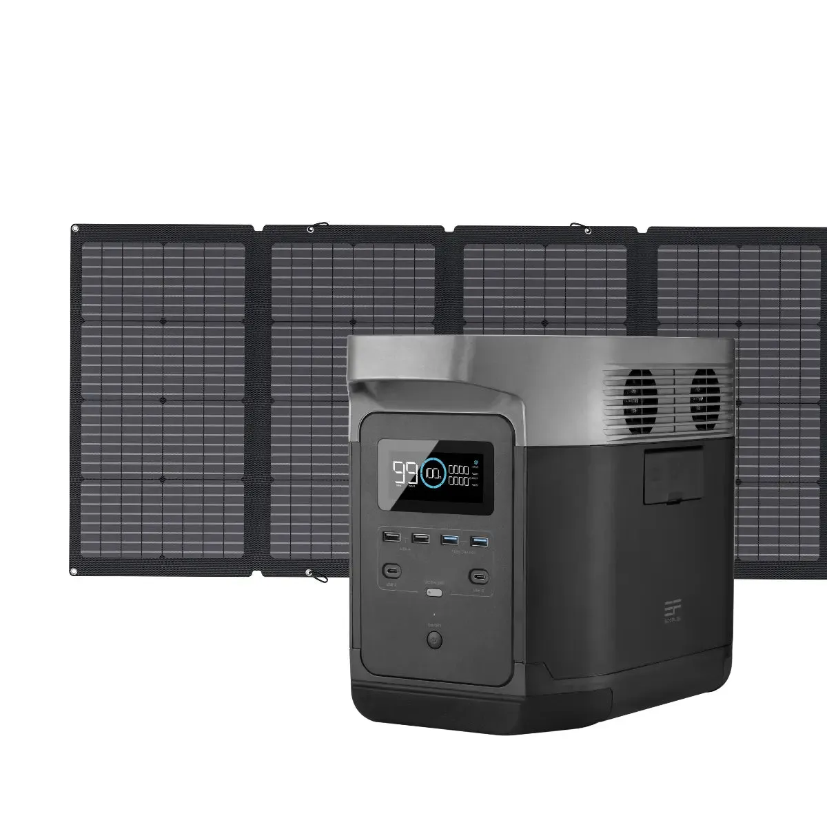EcoFlow DELTA Max   220W Portable Solar Panel TMR310-MS430-US