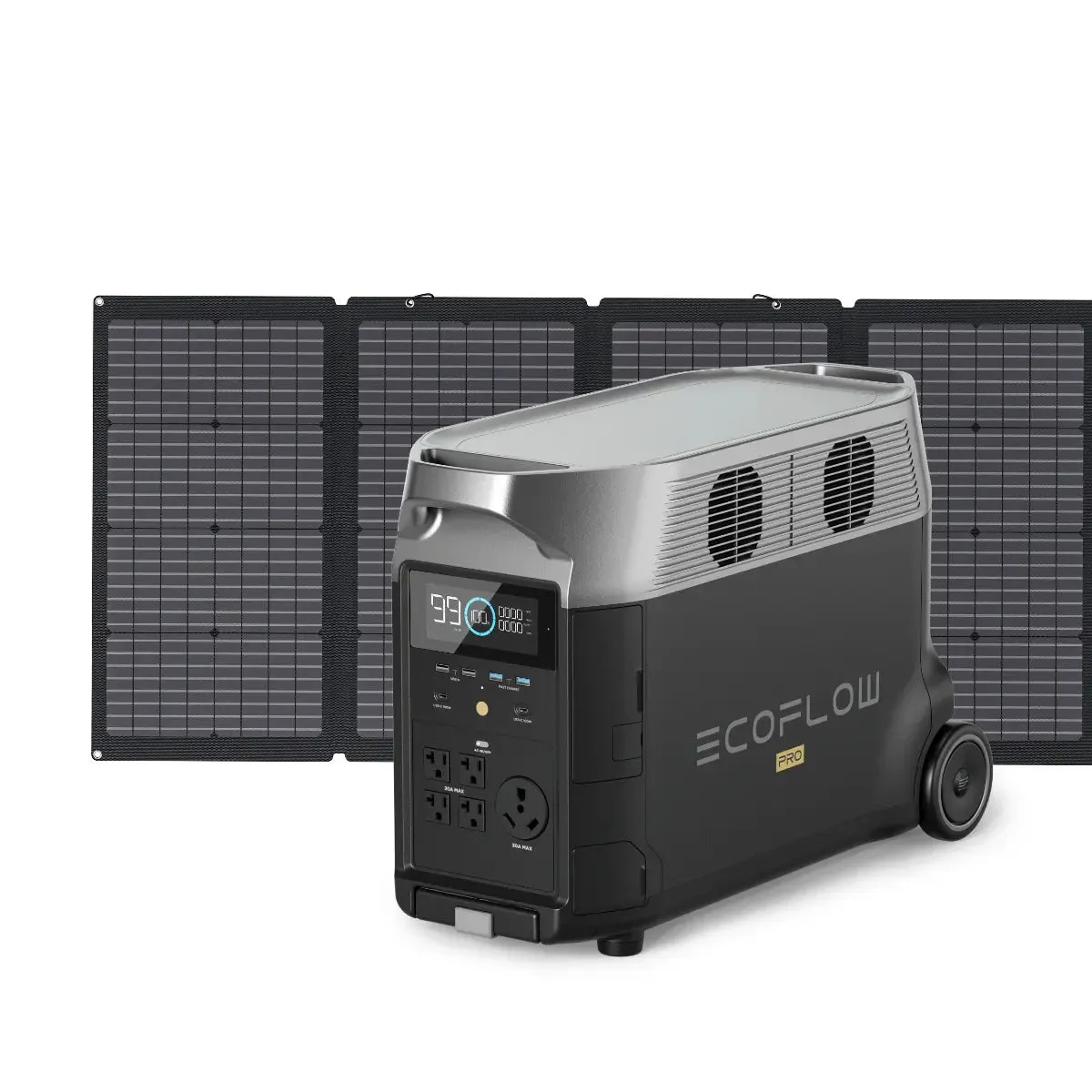 EcoFlow DELTA Pro   220W Portable Solar Panel