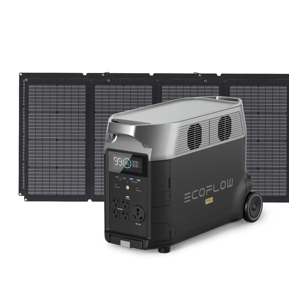 EcoFlow DELTA Pro   220W Portable Solar Panel