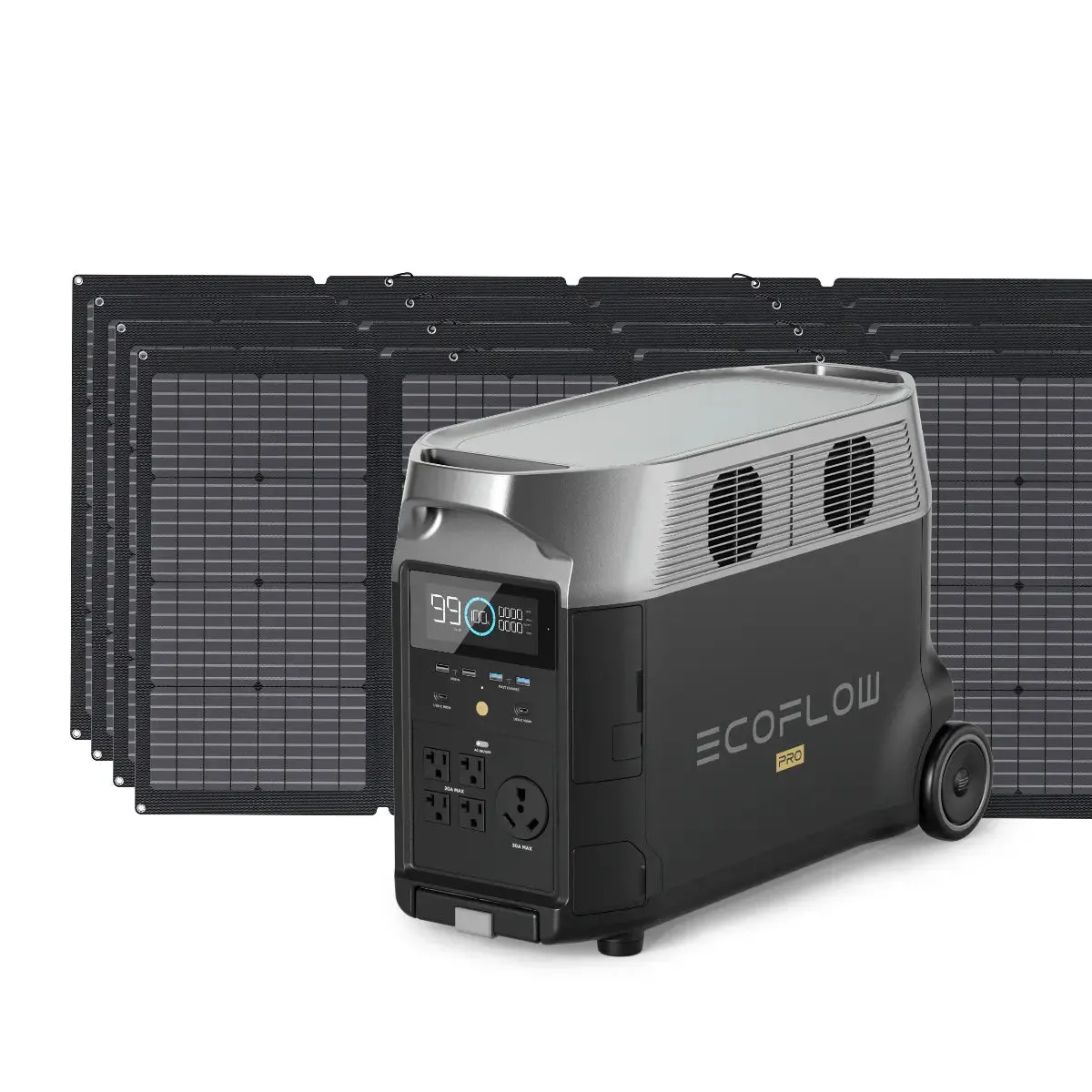 EcoFlow DELTA Pro   220W Portable Solar Panel