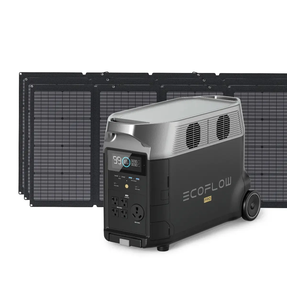 EcoFlow DELTA Pro   220W Portable Solar Panel