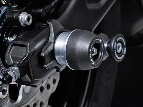 Evotech Performance Rear Spindle Bobbins for Kawasaki Ninja 650 2017 , Z650 2017 (13633)