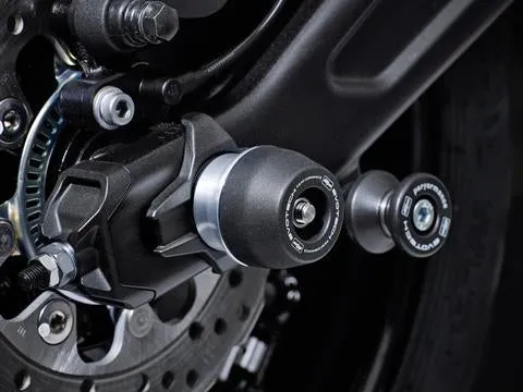 Evotech Performance Rear Spindle Bobbins for Kawasaki Ninja 650 2017 , Z650 2017 (13633)