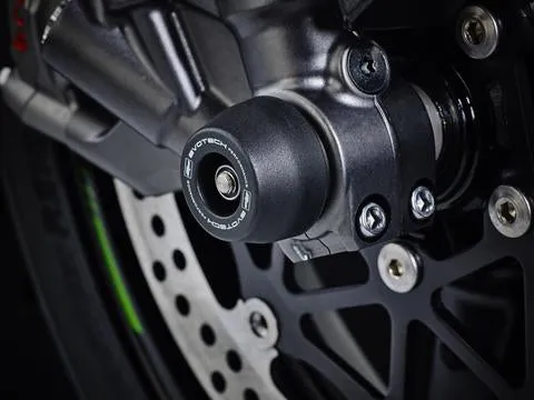 Evotech Performance Rear Spindle Bobbins for Kawasaki ZX10R 2011-2015, ZX10R 2016 (12959)