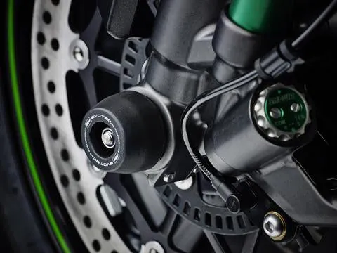Evotech Performance Rear Spindle Bobbins for Kawasaki ZX10R 2011-2015, ZX10R 2016 (12959)