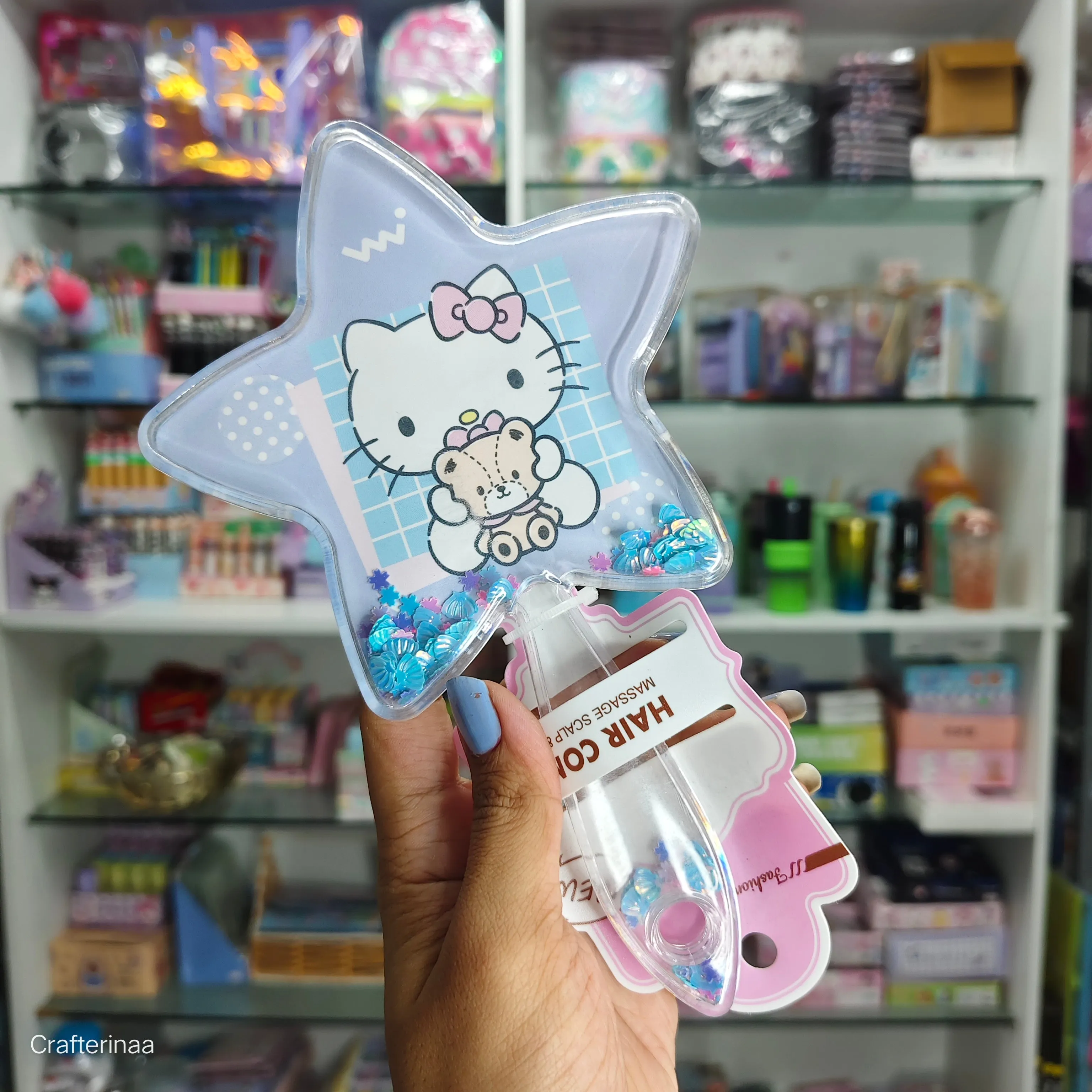 Glitter Kawaii hand mirrors