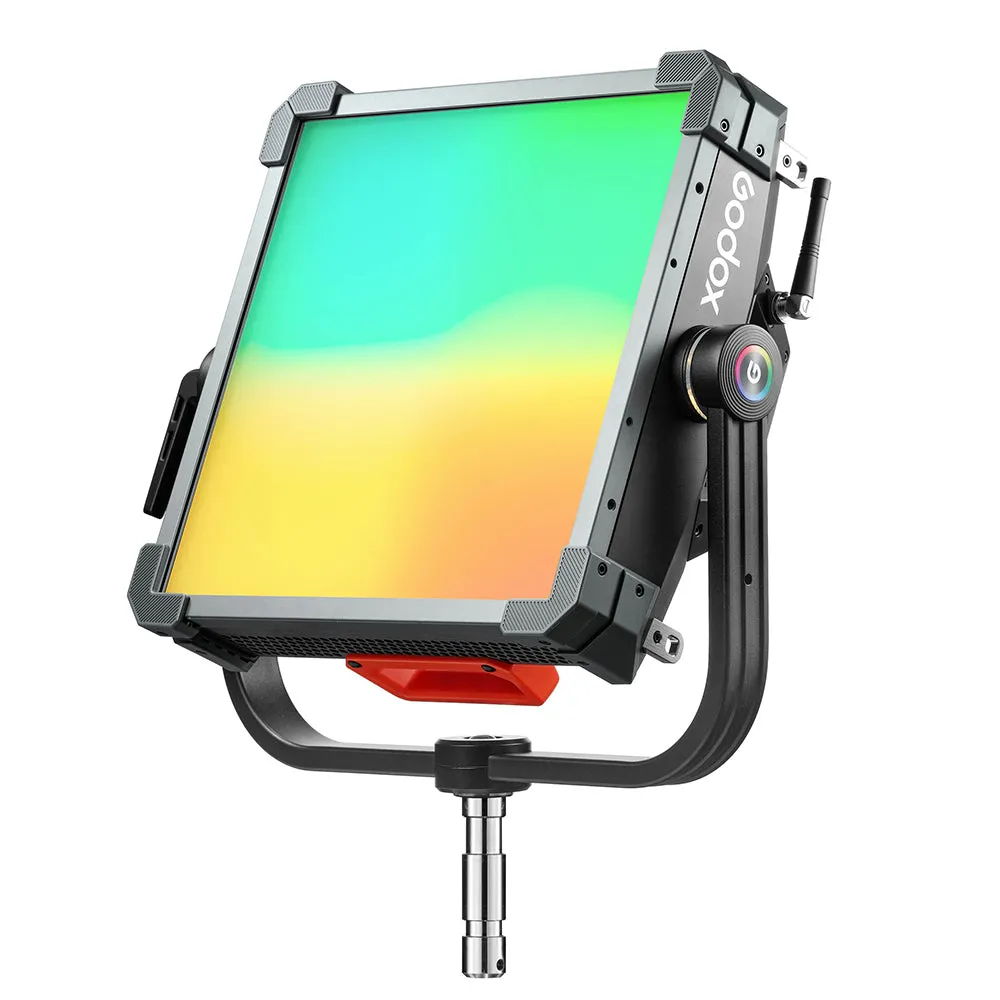 GODOX KNOWLED P300R K1 350W 1'X1' RGBWW PIXEL LED Light Panel Kit With Softbox And Carry Bag