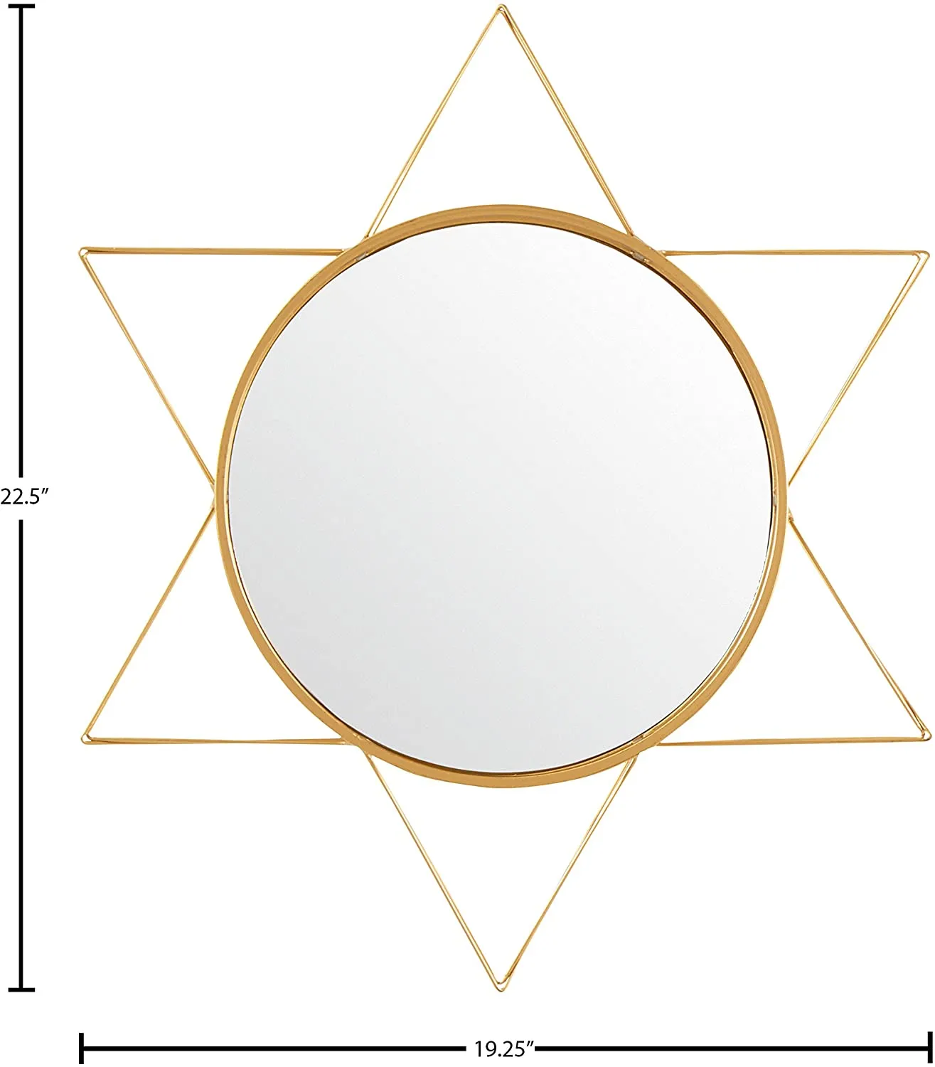 Gold Star Mirror