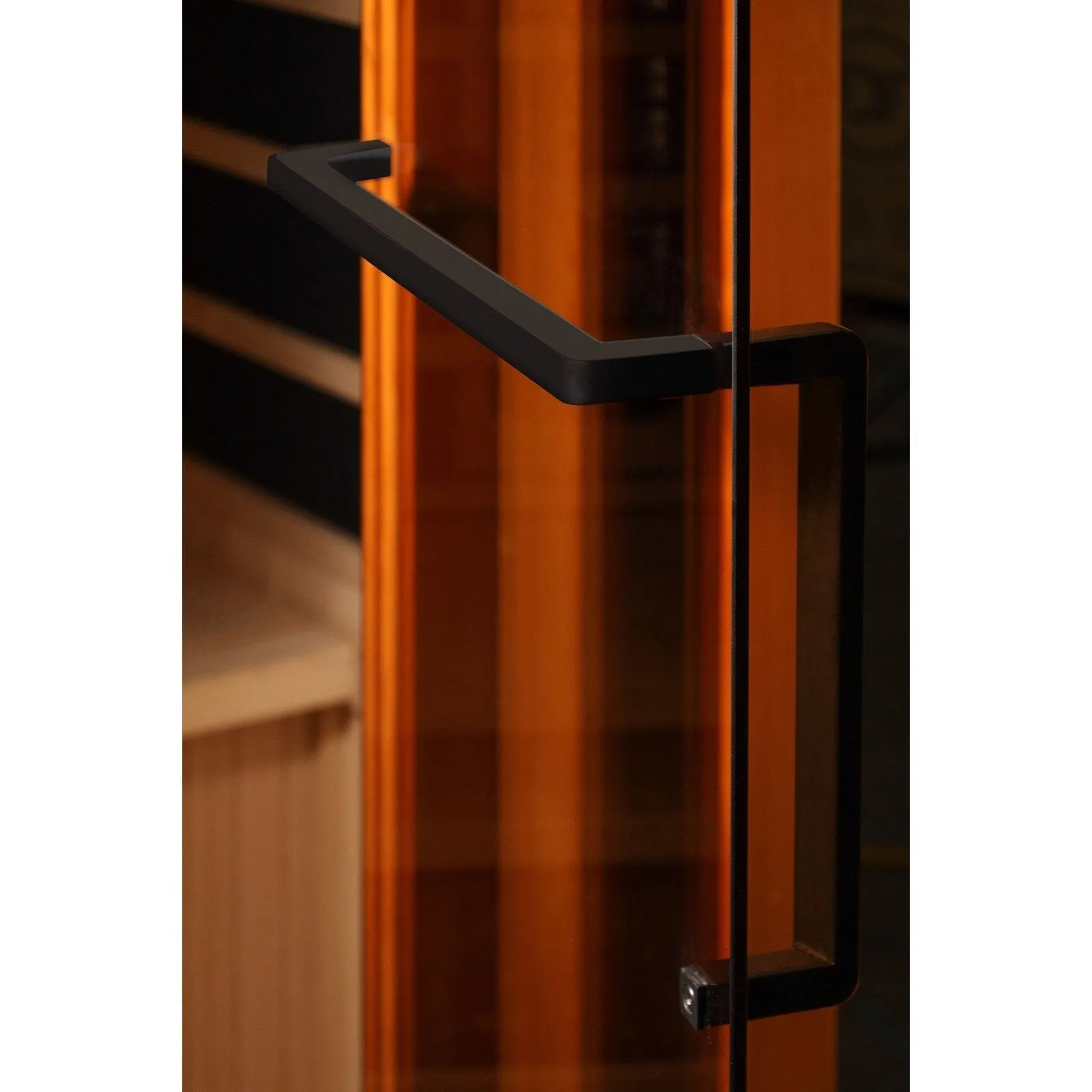 Golden Designs Hotel 3-Person Full Spectrum PureTech™ Near-Zero EMF FAR Infrared Sauna w/ Himalayan Salt Bar