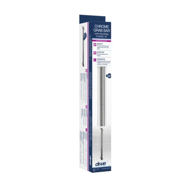 Grab Bar with Rotating Flange
