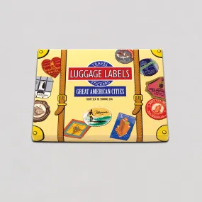 Great American Cities - Travel Label Sticker Box