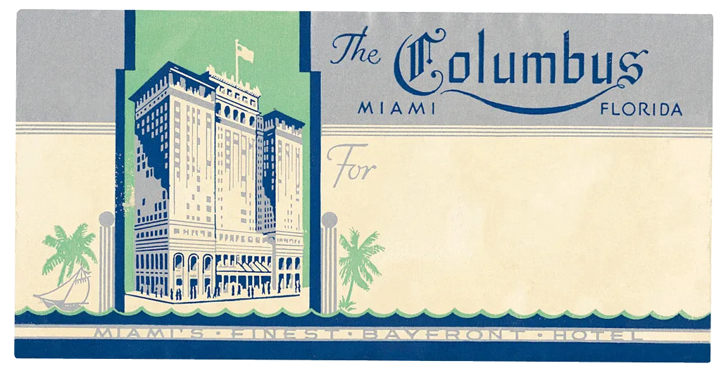 Great American Cities - Travel Label Sticker Box