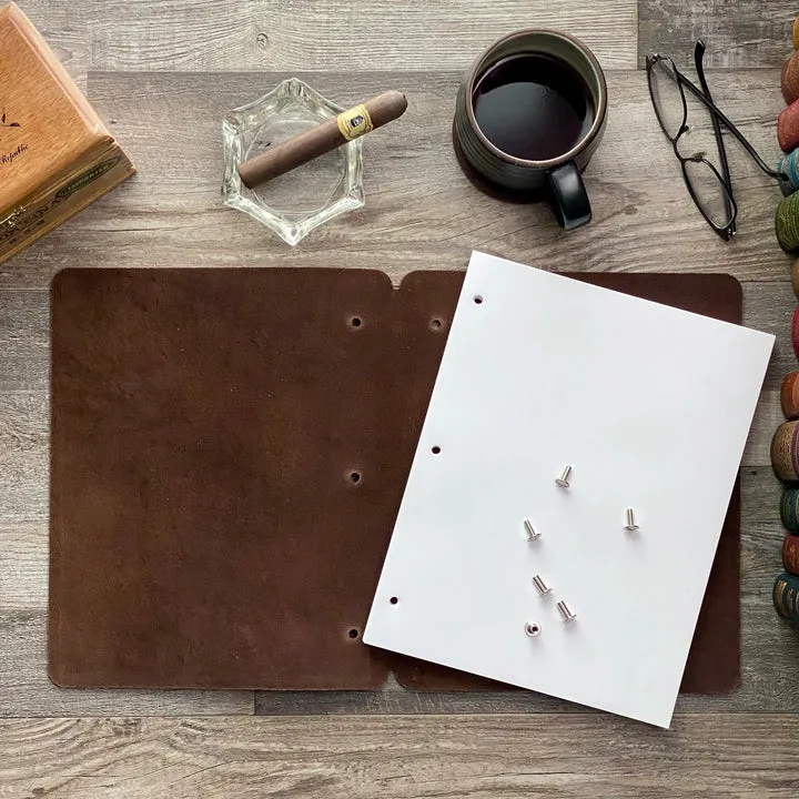 Great Seal - Large - Pre-Engraved - Refillable Leather Binders