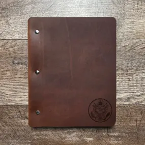 Great Seal - Small - Pre-Engraved - Refillable Leather Binders