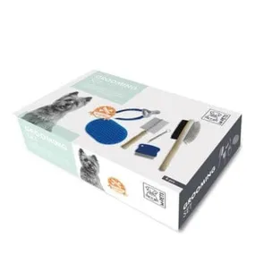 GROOMING SET BLACK & BLUE