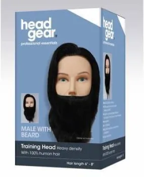 Head Gear Male With Beard Training Head