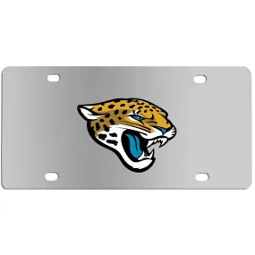 Jacksonville Jaguars Steel License Plate Wall Plaque