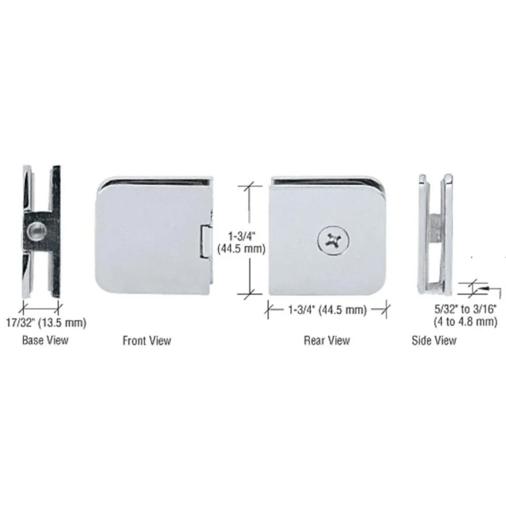 Junior Traditional Style Fixed Panel U-Clamp