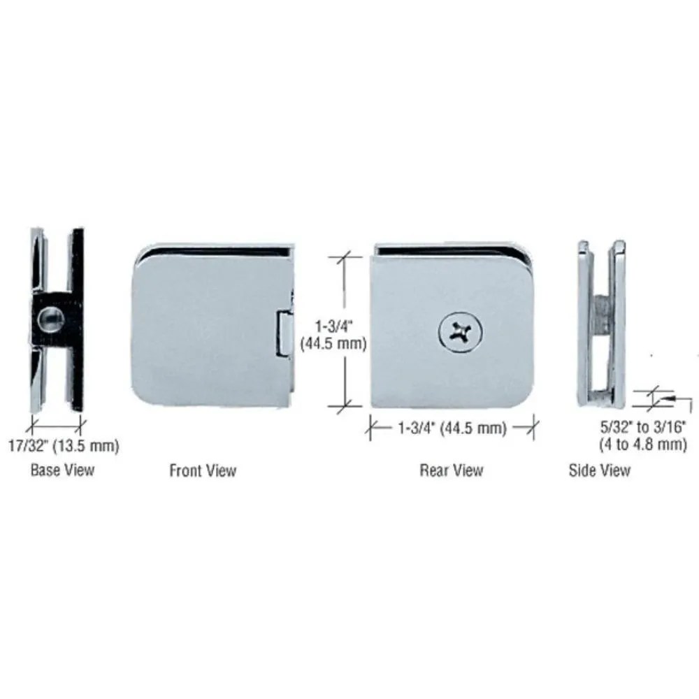 Junior Traditional Style Fixed Panel U-Clamp