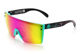 Lazer Face Sunglasses Aqua Frame Shreddy Crack Customs Z.87