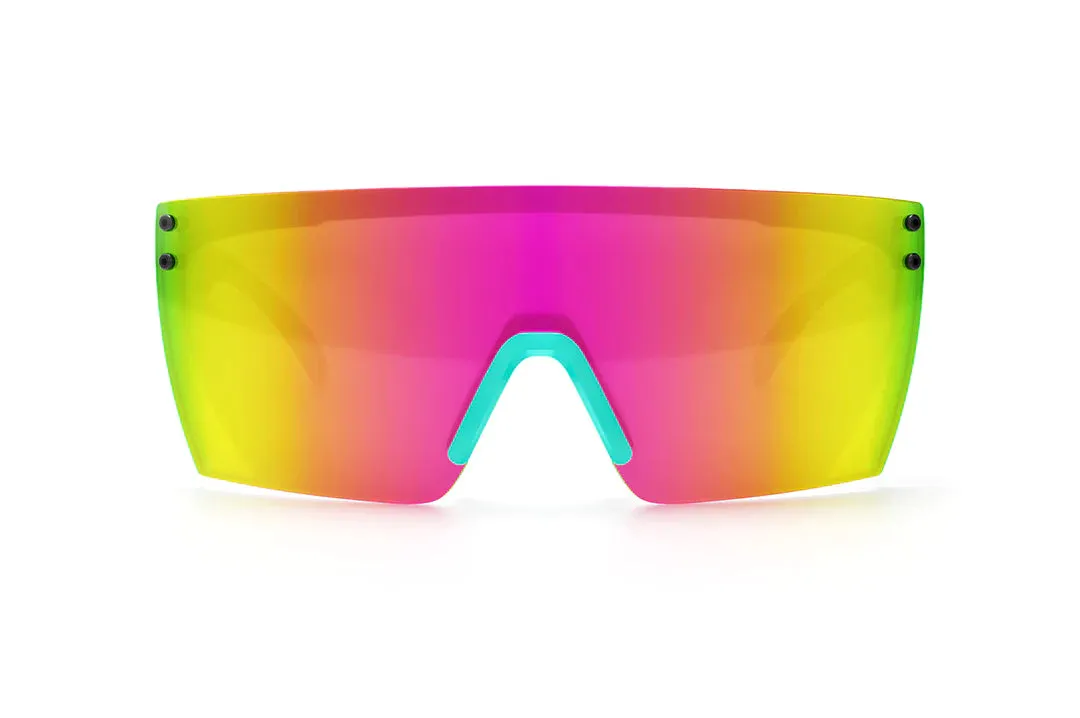 Lazer Face Sunglasses Aqua Frame Shreddy Crack Customs Z.87