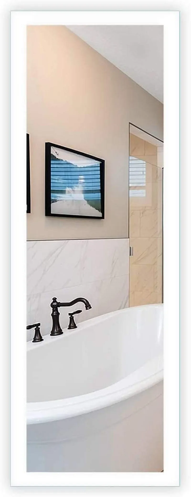 LED Bathroom Mirror with Lights Modern Home Decor (22" Wide X 62" Tall)