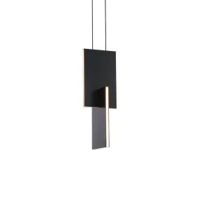 LED Chandelier from the Amari Collection in Black Finish by Modern Forms