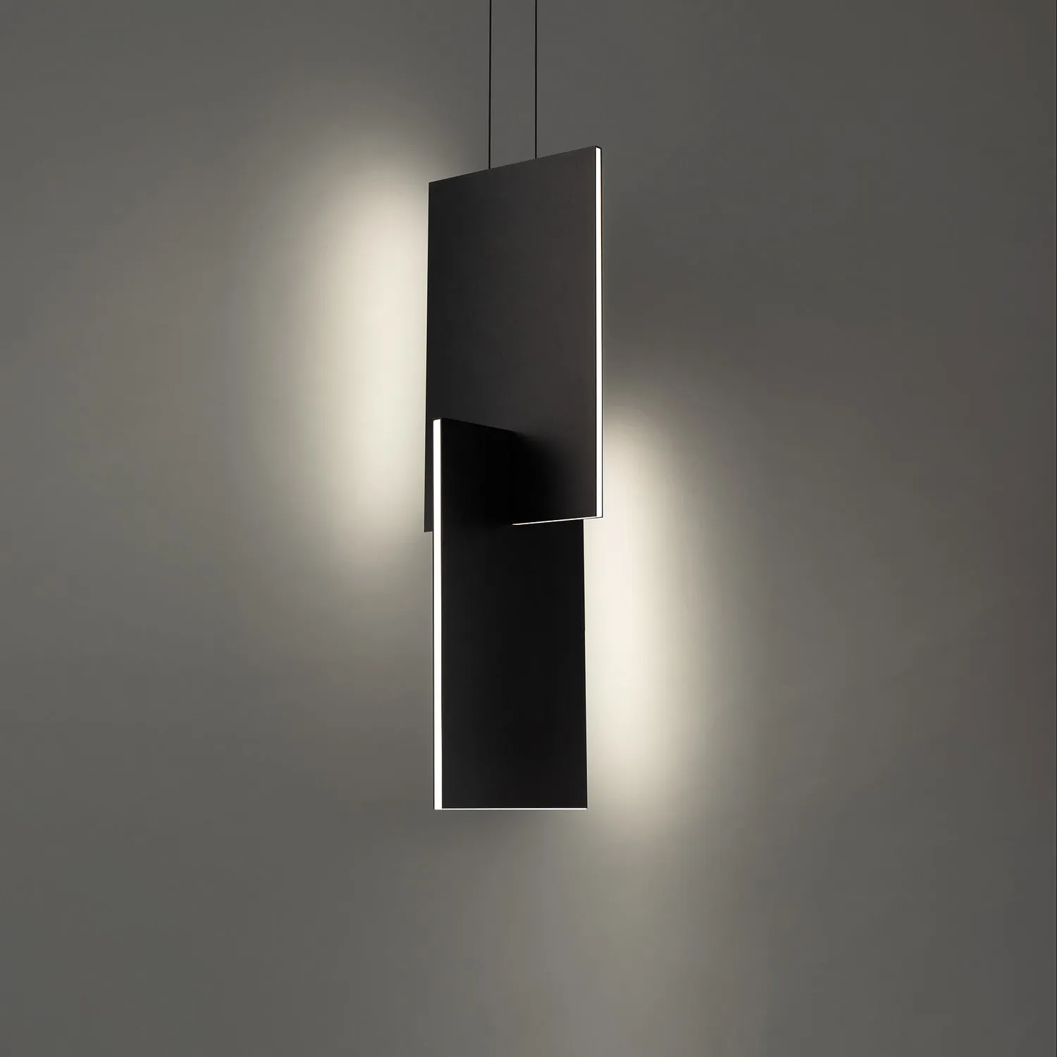 LED Pendant from the Amari Collection in Black Finish by Modern Forms