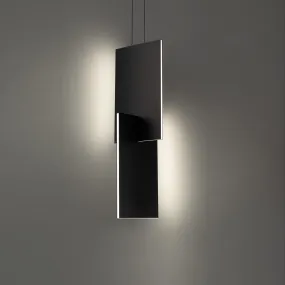 LED Pendant from the Amari Collection in Black Finish by Modern Forms