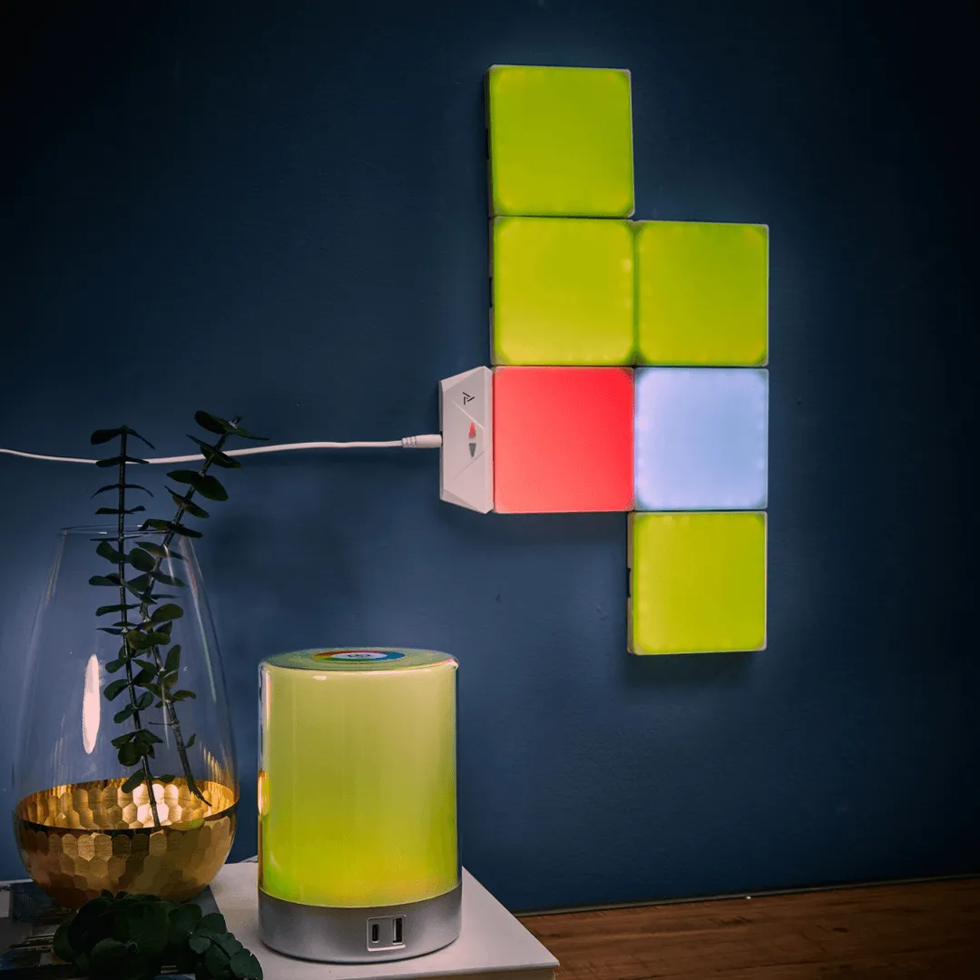 Light Zone LED Magic Panel Light, set of 6