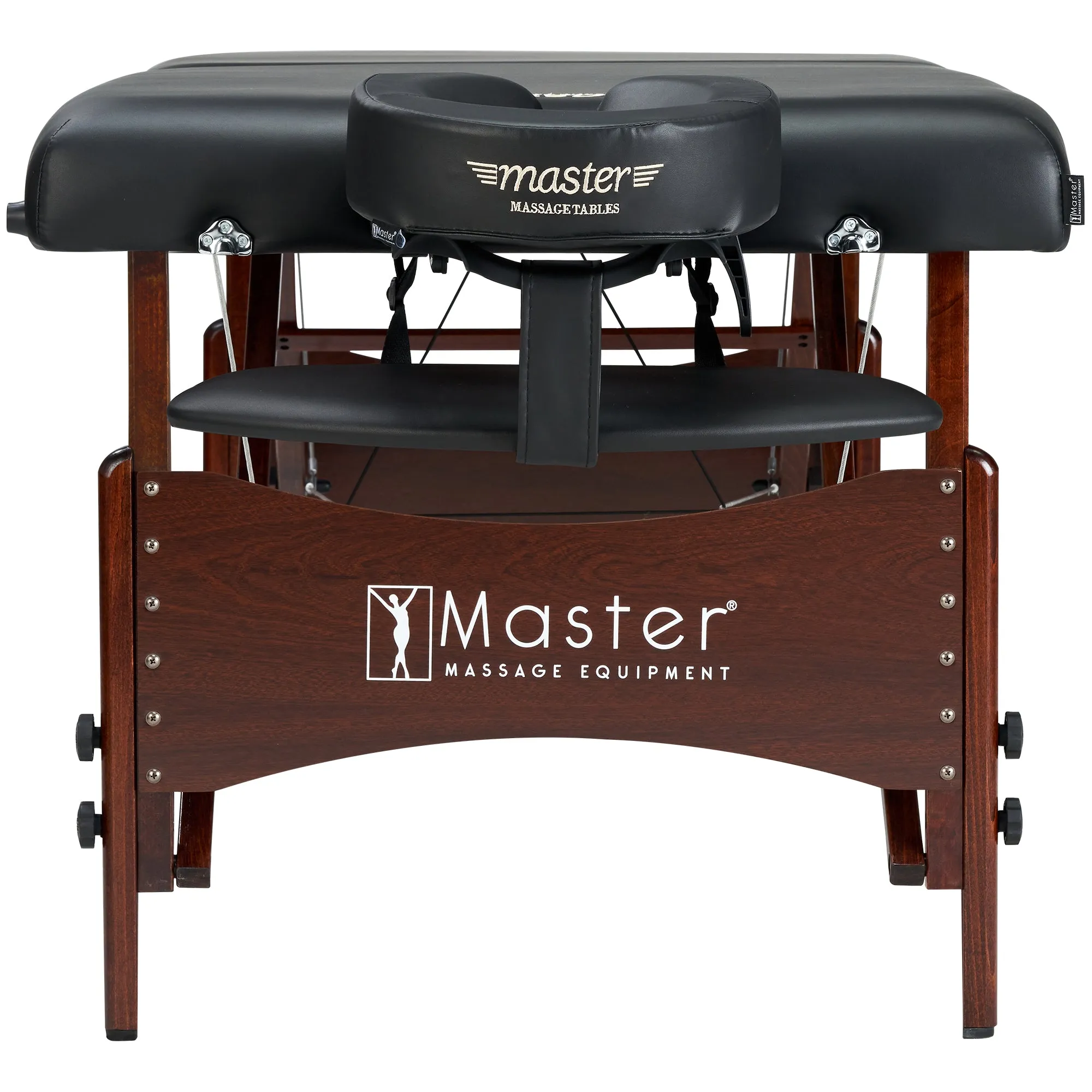 Master Massage 30" Newport™ Portable Massage Table Package with Best Selling Size & (Black)