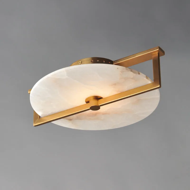 Maxim 18200 Quarry 1-lt 12" LED Flush Mount, Damp