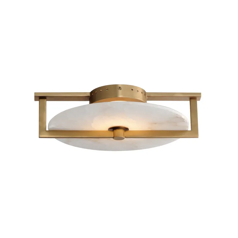 Maxim 18200 Quarry 1-lt 12" LED Flush Mount, Damp