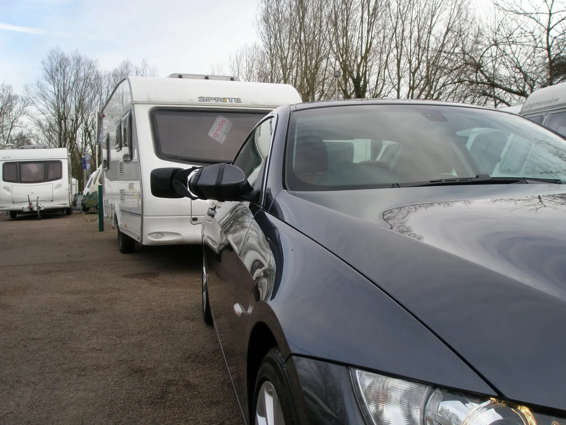Milenco Falcon Safety Towing Mirror