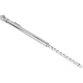 Milton® Heavy Duty, Tire Pencil Gauge, 2-20 PSI, Single Ball Head Air Chuck, Brass Tubing, Corrosion Resistant