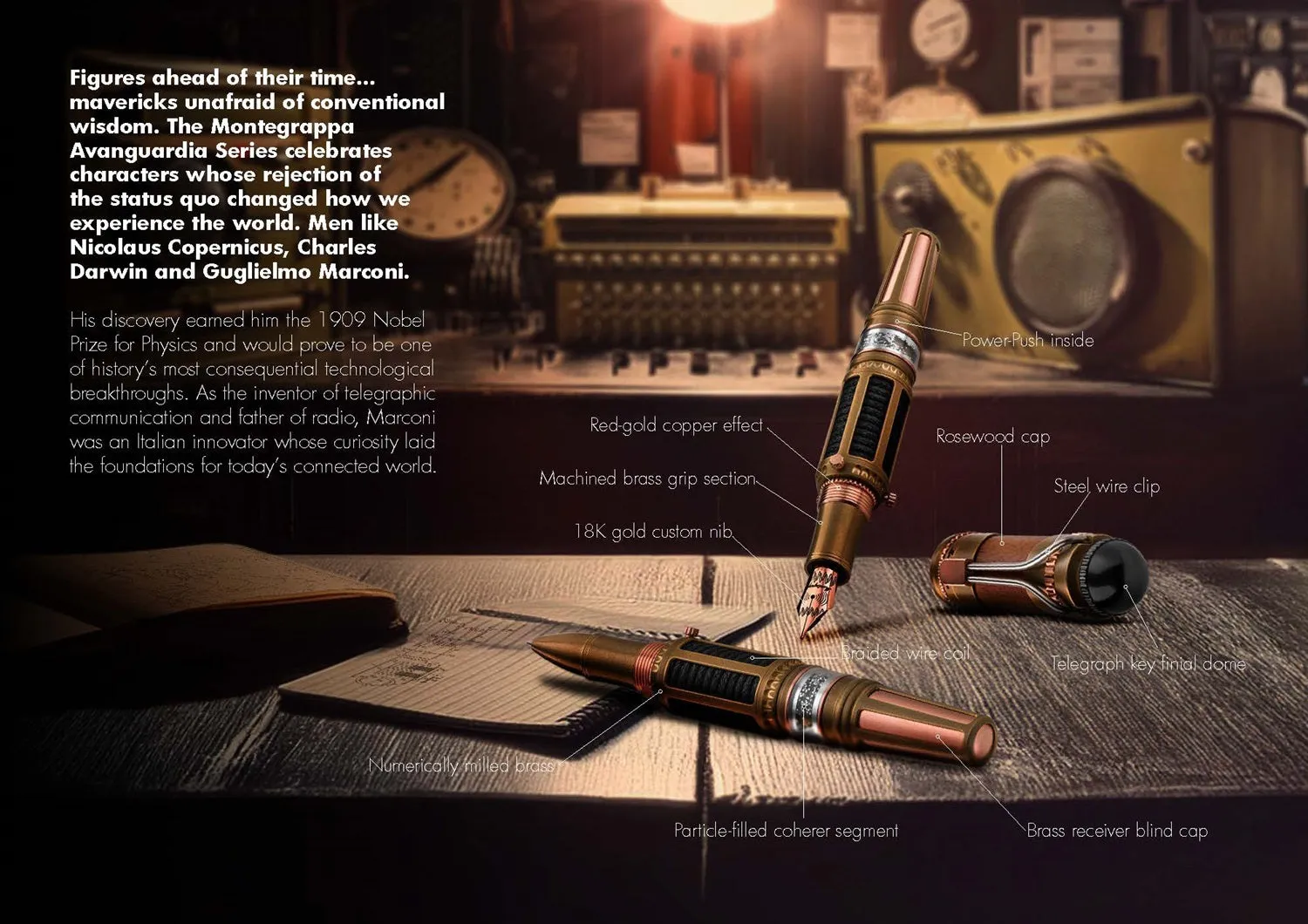 Montegrappa Marconi Model 150 Limited Edition
