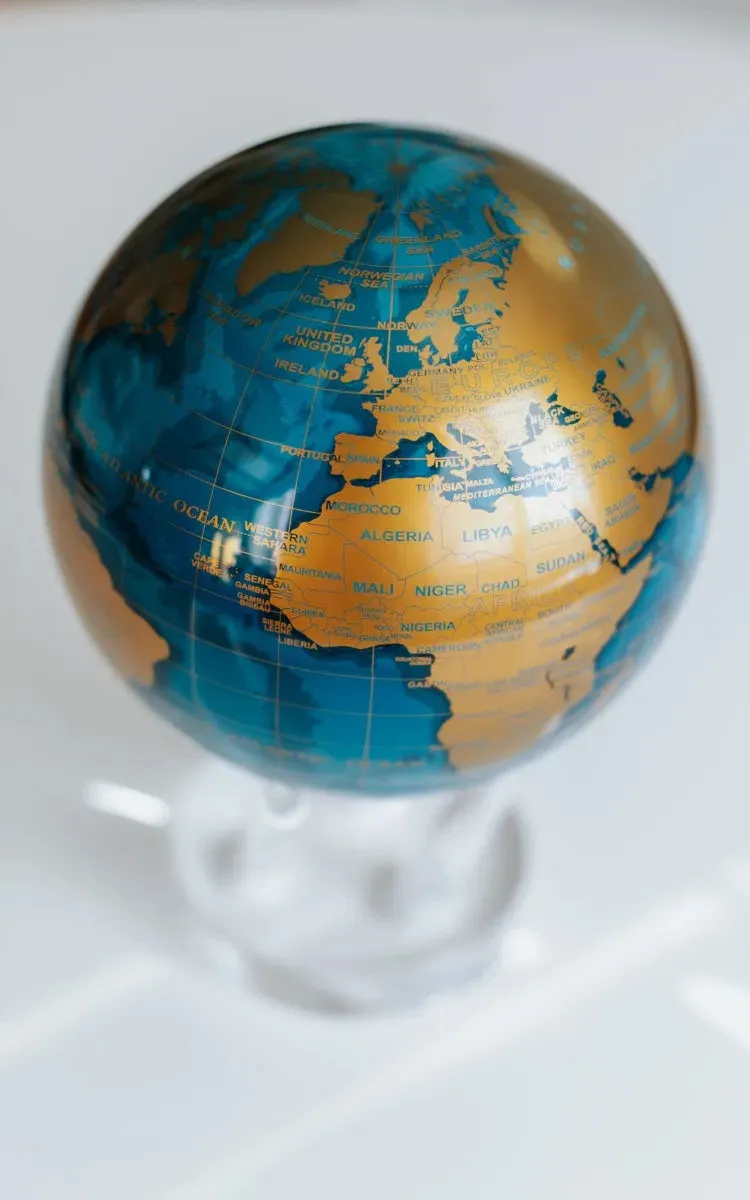 MOVA Globe - Blue & Gold